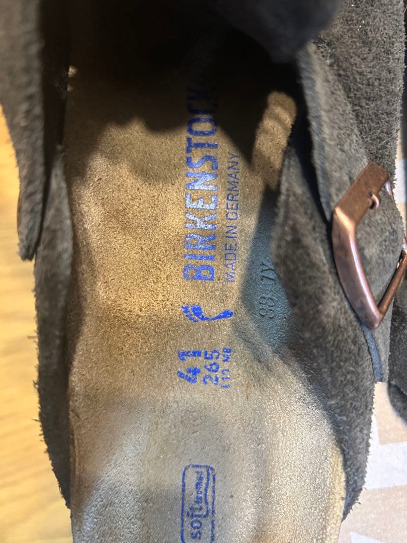 BIRKENSTOCK Bostonモカ ナロー41 箱無し