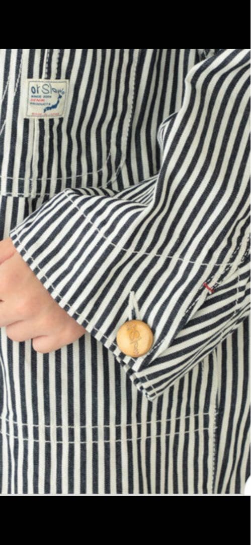 orslow×BEAMSBOY別注commercialcoverallヒッコリー