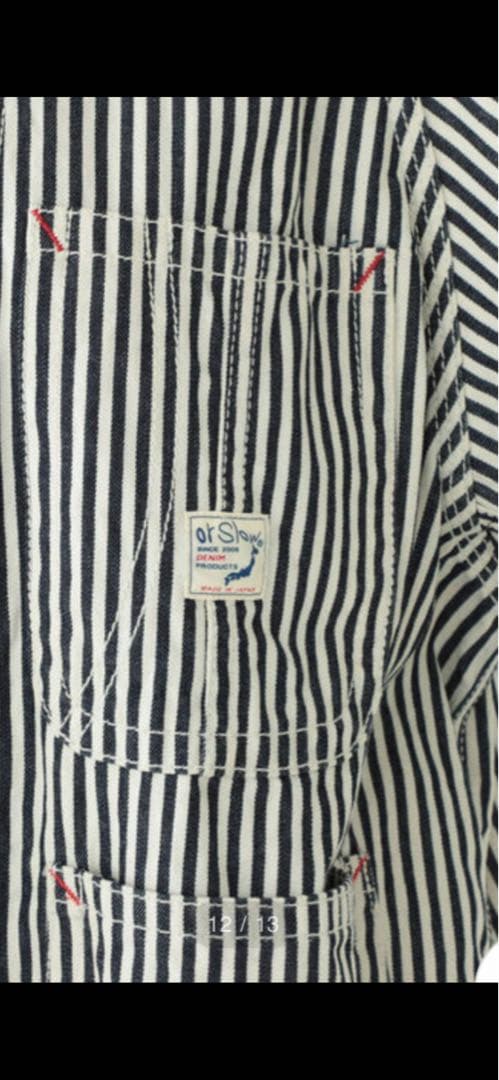 orslow×BEAMSBOY別注commercialcoverallヒッコリー