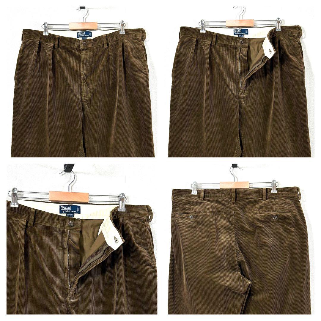ポロバイラルフローレン中畝コーデュロイパンツP417アンドリュw40アメリカ古着