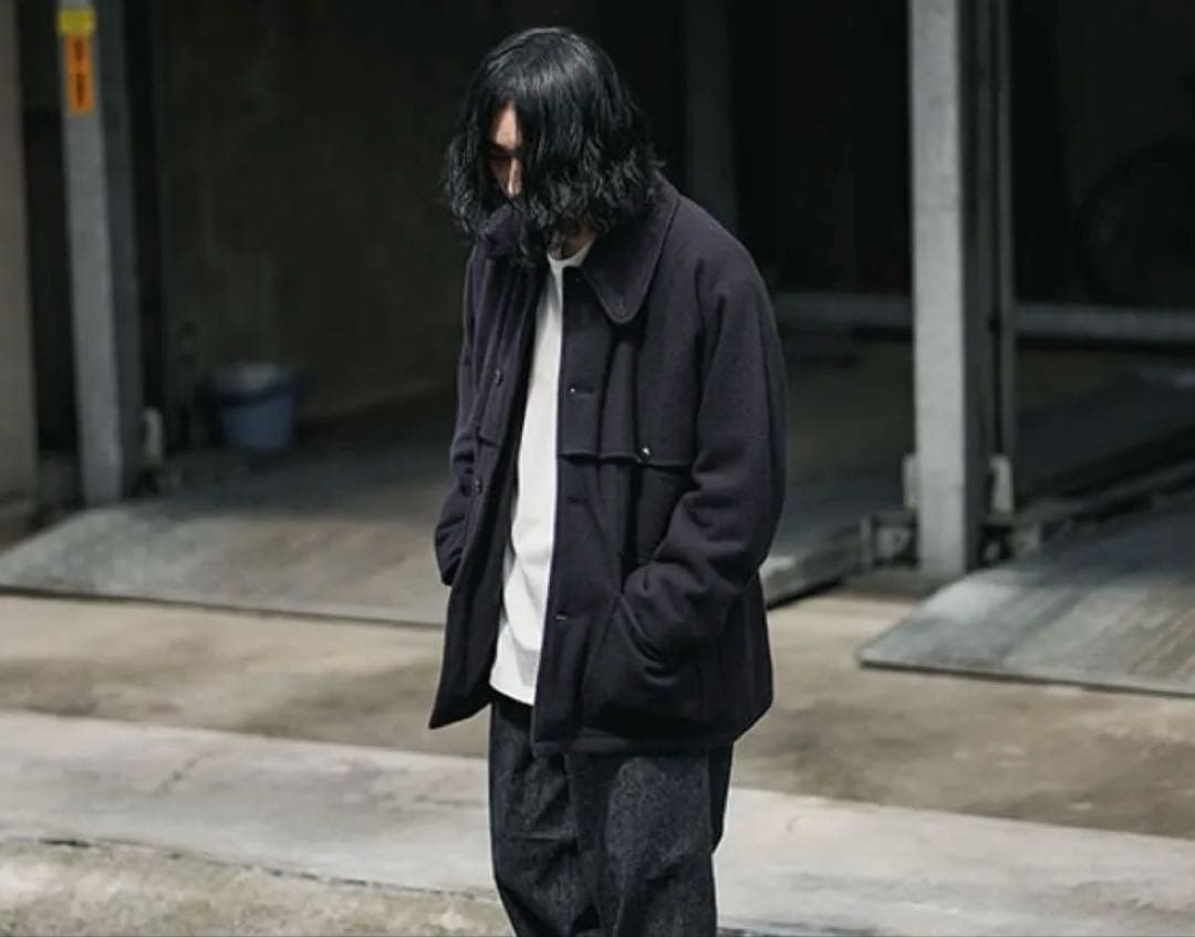 comoli ナッピングウールマッキノウクルーザー　コモリ　SIZE 3