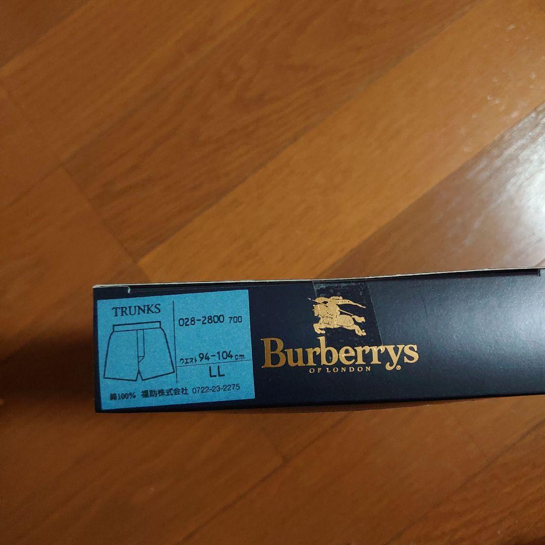 値下げ　Burberrys 新品　トランクス 2枚セット LL
