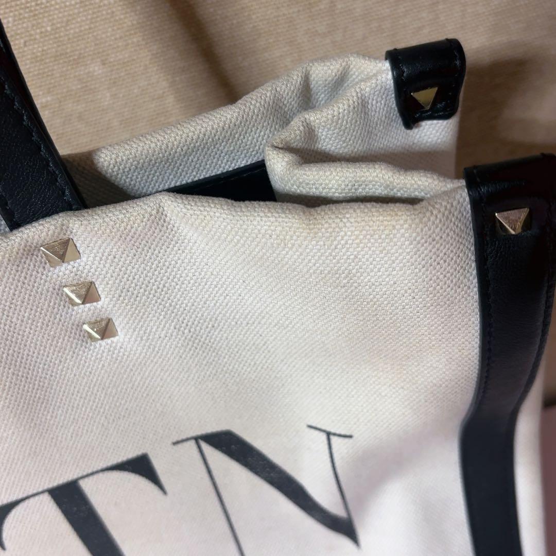 付属品付き ヴァレンティノ VALENTINO トートバッグ キャンバス　バック