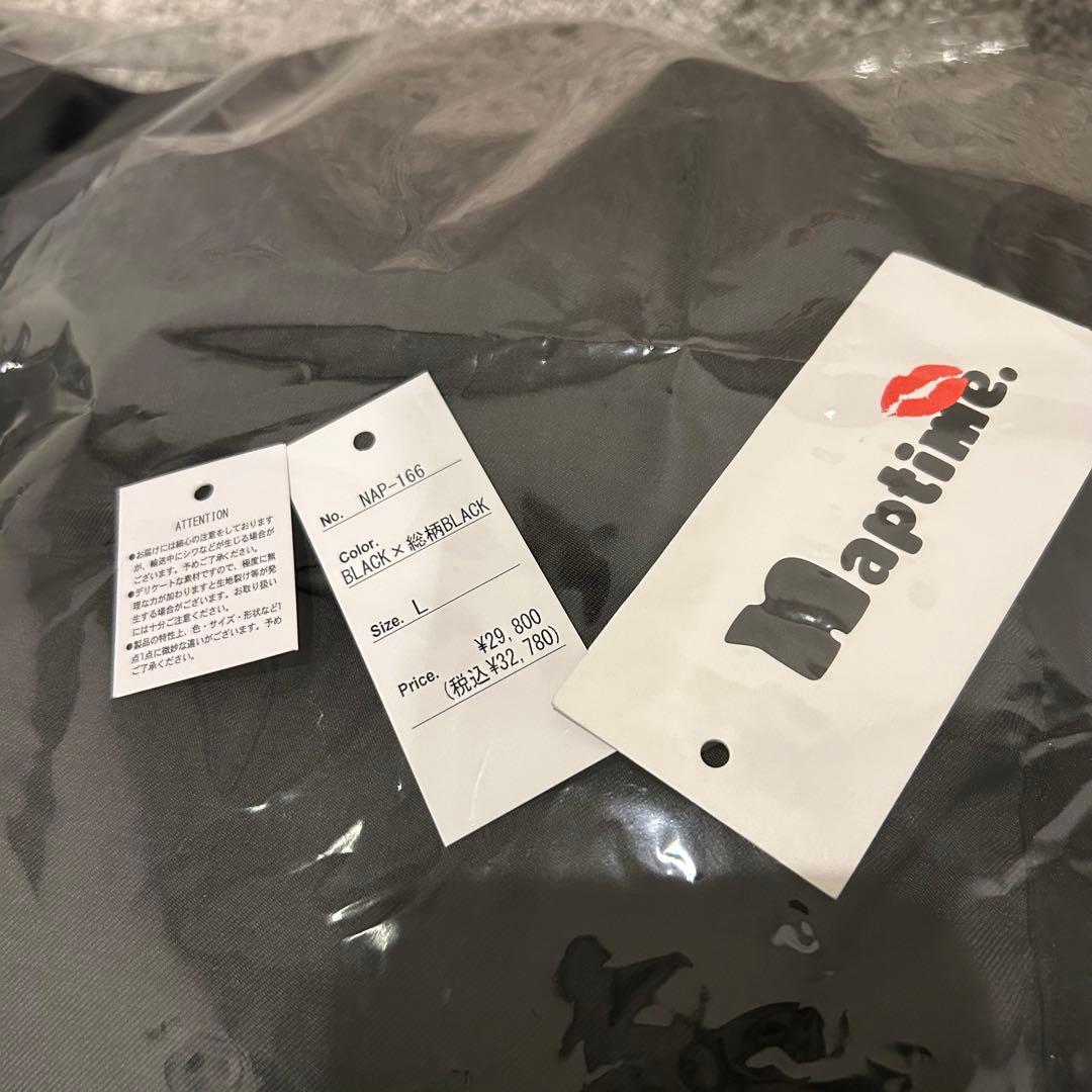 こ*く様 Naptime ナップタイム　中綿リバーシブルベスト　　Lサイズ　黒