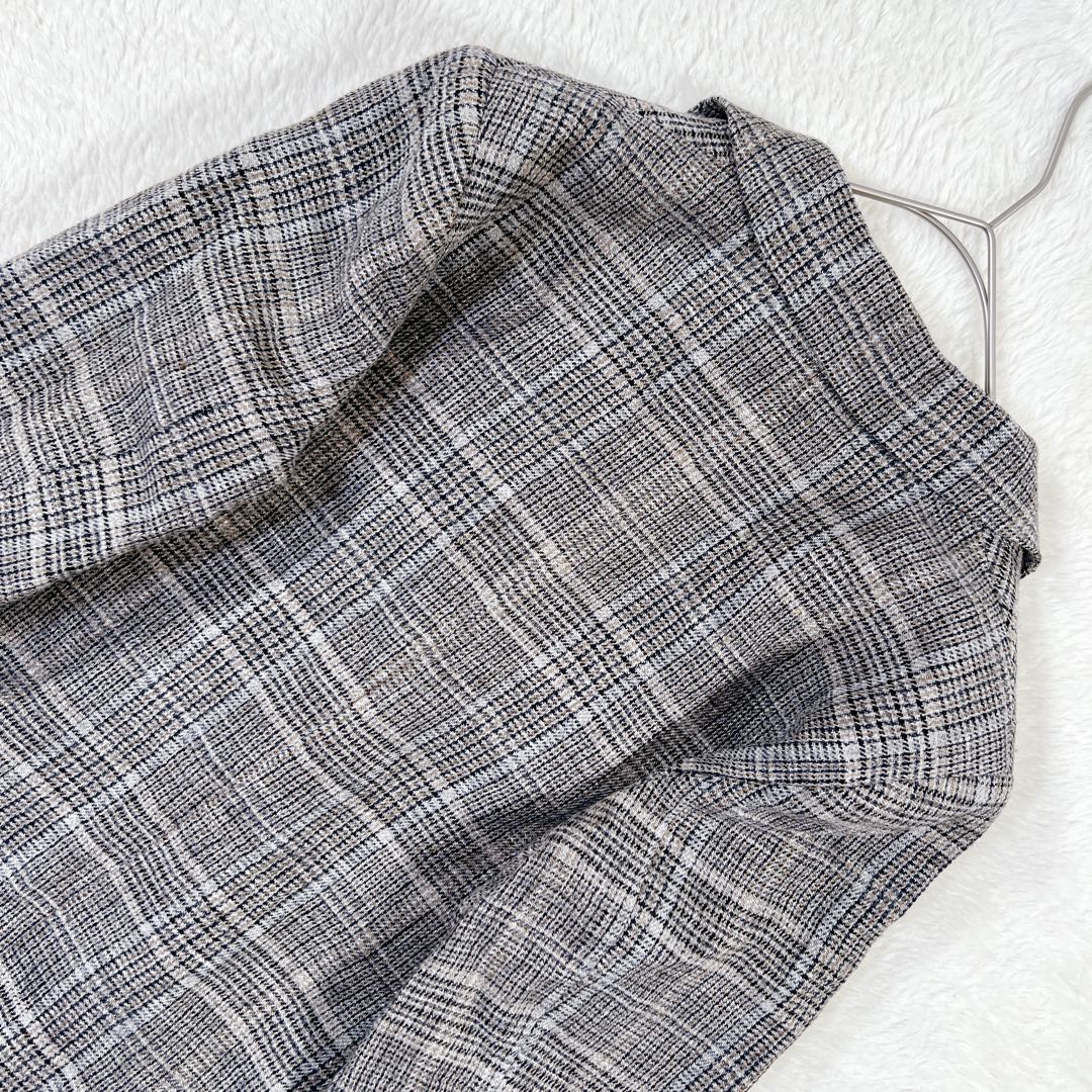 人気✨ガリャルダガランテ 大草直子さんコラボ ピークドラペルジャケット チェック