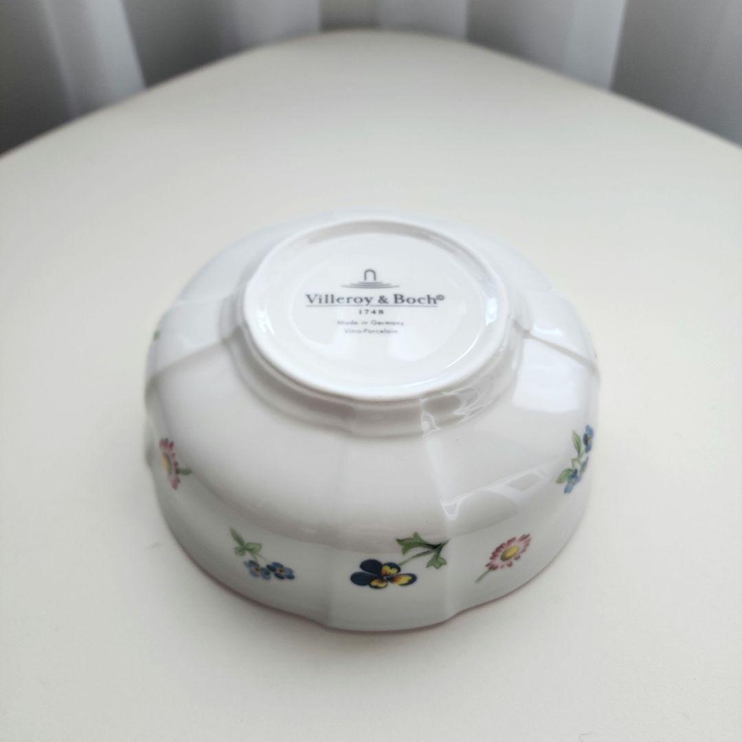 新品未使用　ビレロイボッホ　プチフルール　サラダボウル 2個セット