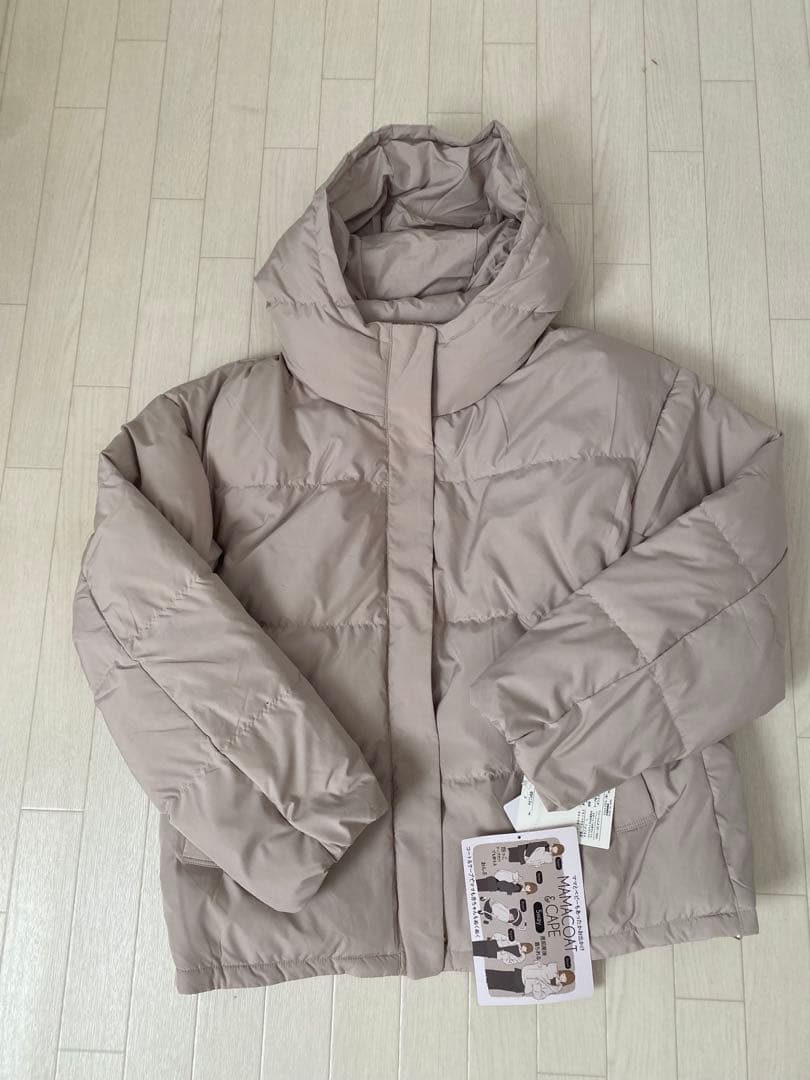 【新品】Rosemadame マットタフタダウンショートママコート＆ケープセット