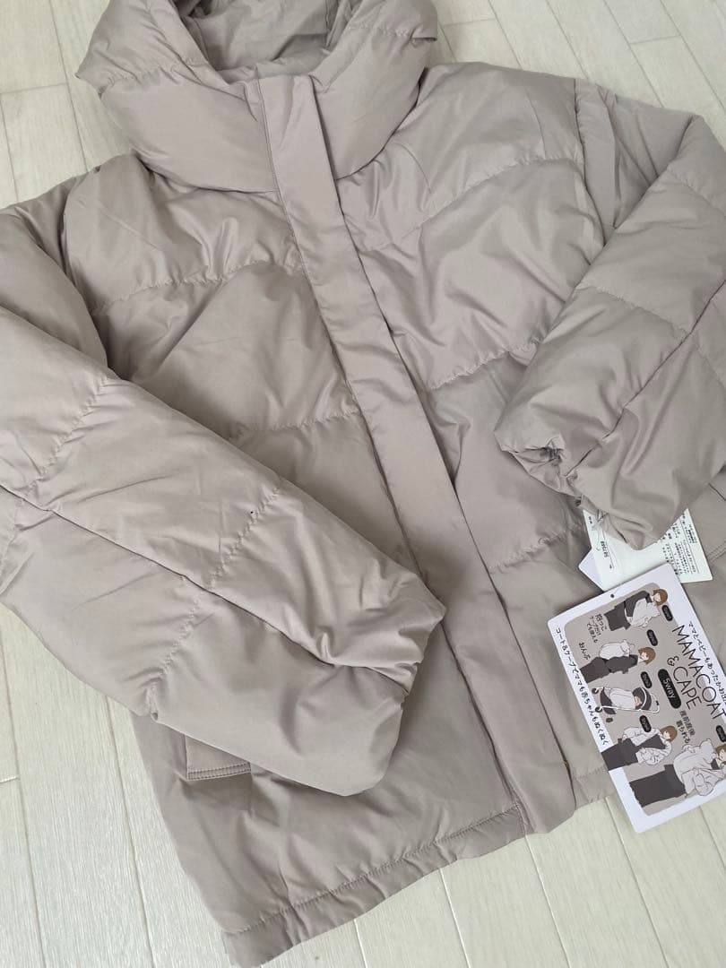 【新品】Rosemadame マットタフタダウンショートママコート＆ケープセット