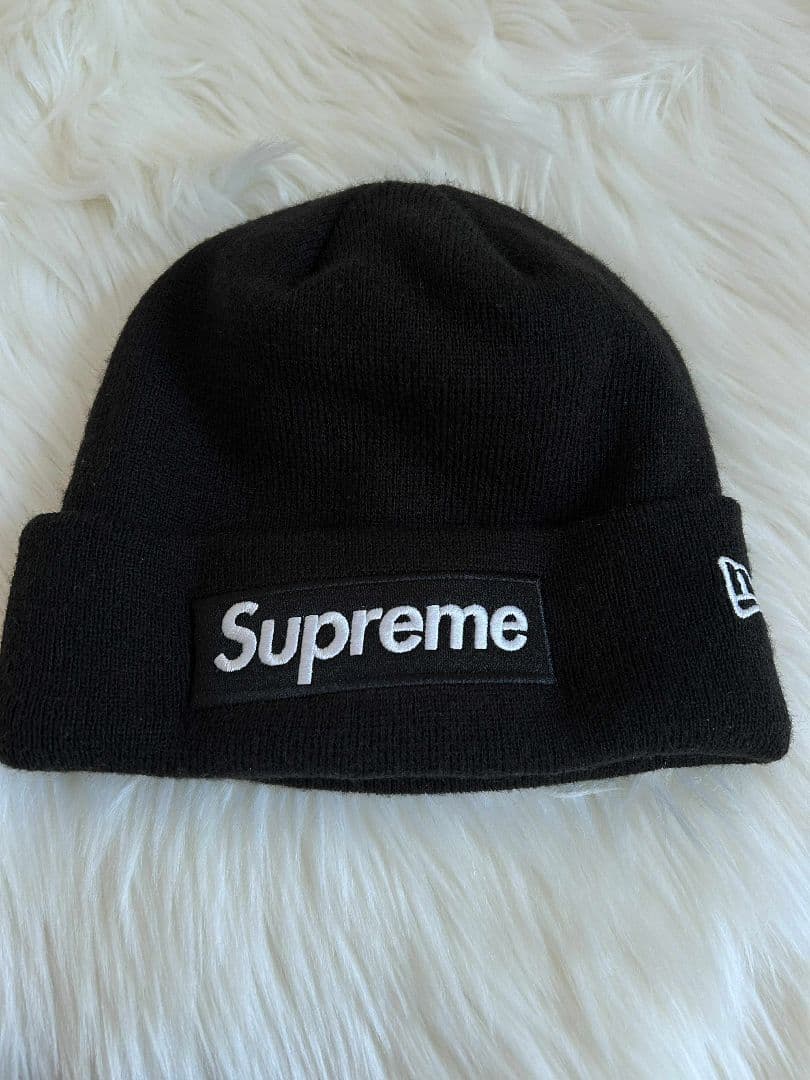 Supreme ボックスロゴ ニット帽　24FW 即発送　シュプリームビーニー