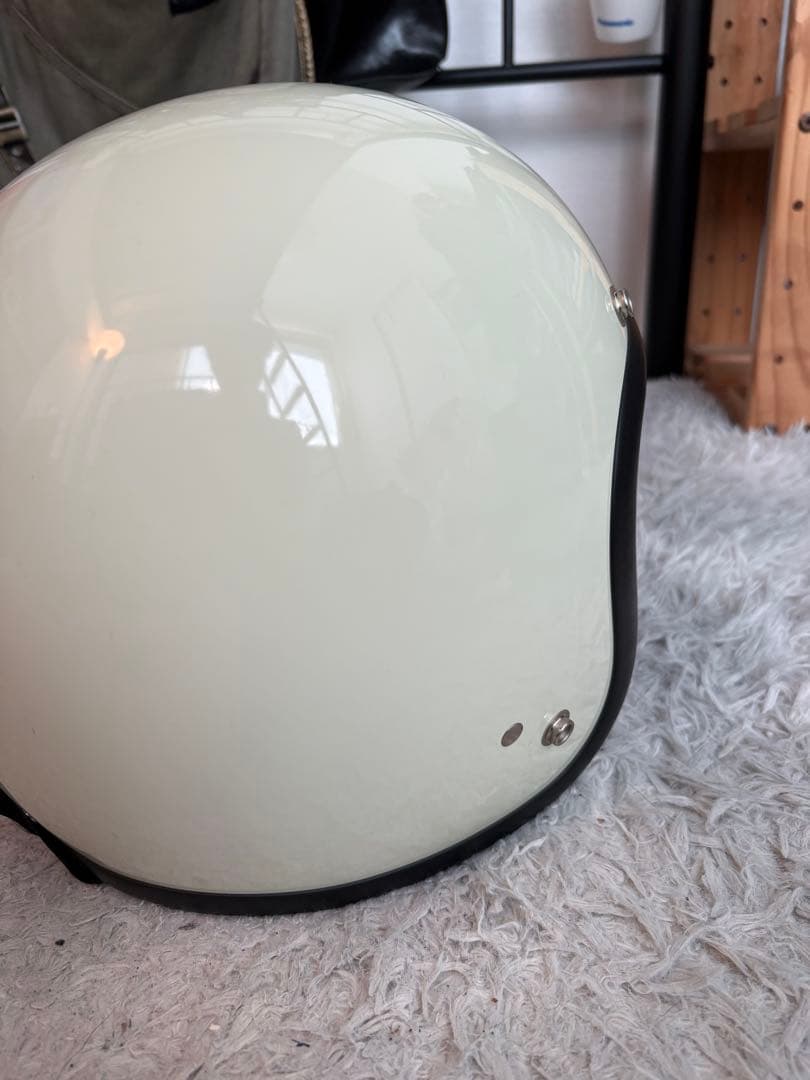 Buco ジェットヘルメットアイボリー