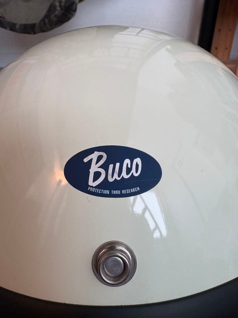 Buco ジェットヘルメットアイボリー
