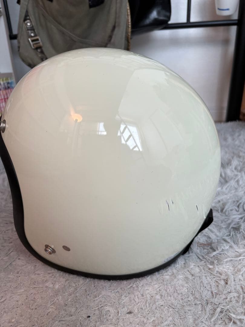 Buco ジェットヘルメットアイボリー