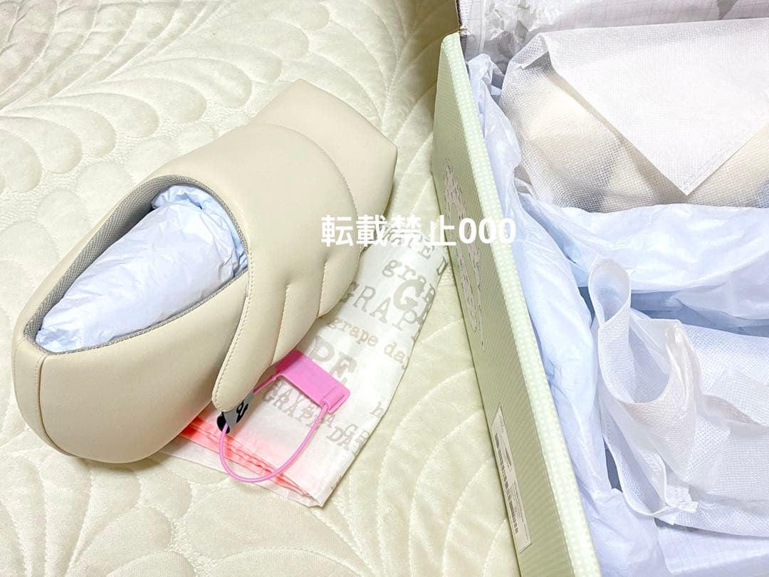 GRAPE Hotel Wings Platform Shoes ホワイトy2k