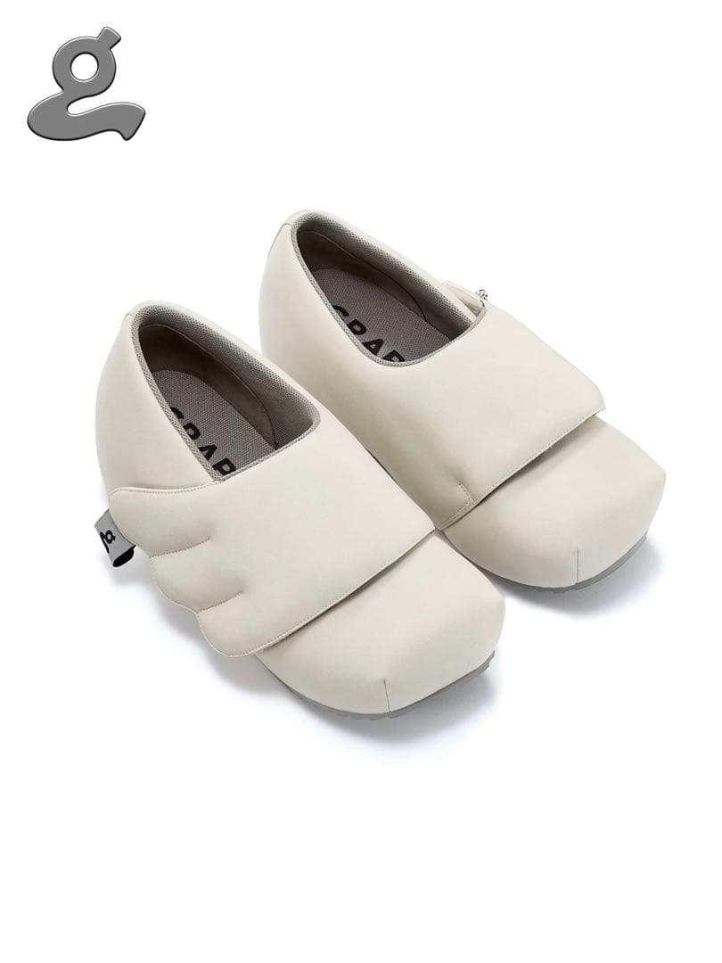 GRAPE Hotel Wings Platform Shoes ホワイトy2k