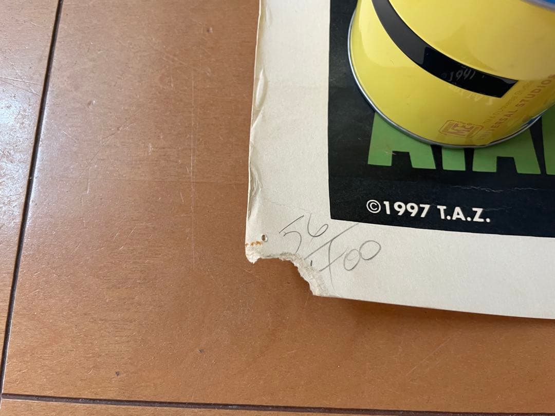 TAZ RAGE AGAINST THE MACHINE_WU-TANGポスター