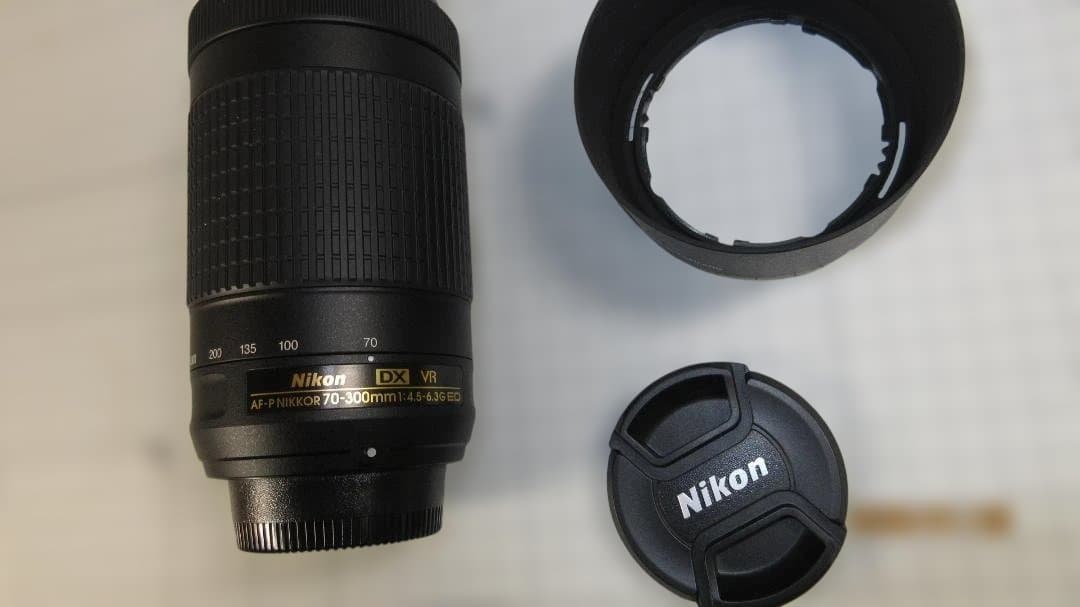 Nikon AF-P DX VR 70-300mm ズームレンズ・極上品