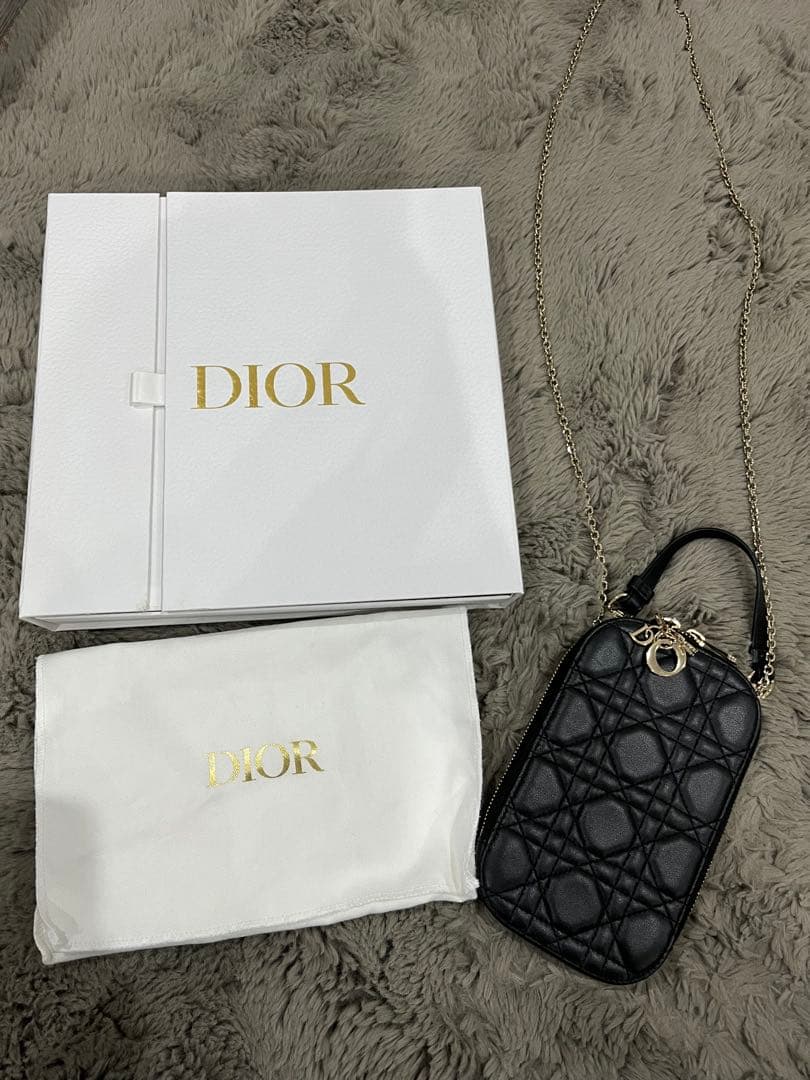 Christian Dior ディオール　フォンホルダー ブラック
