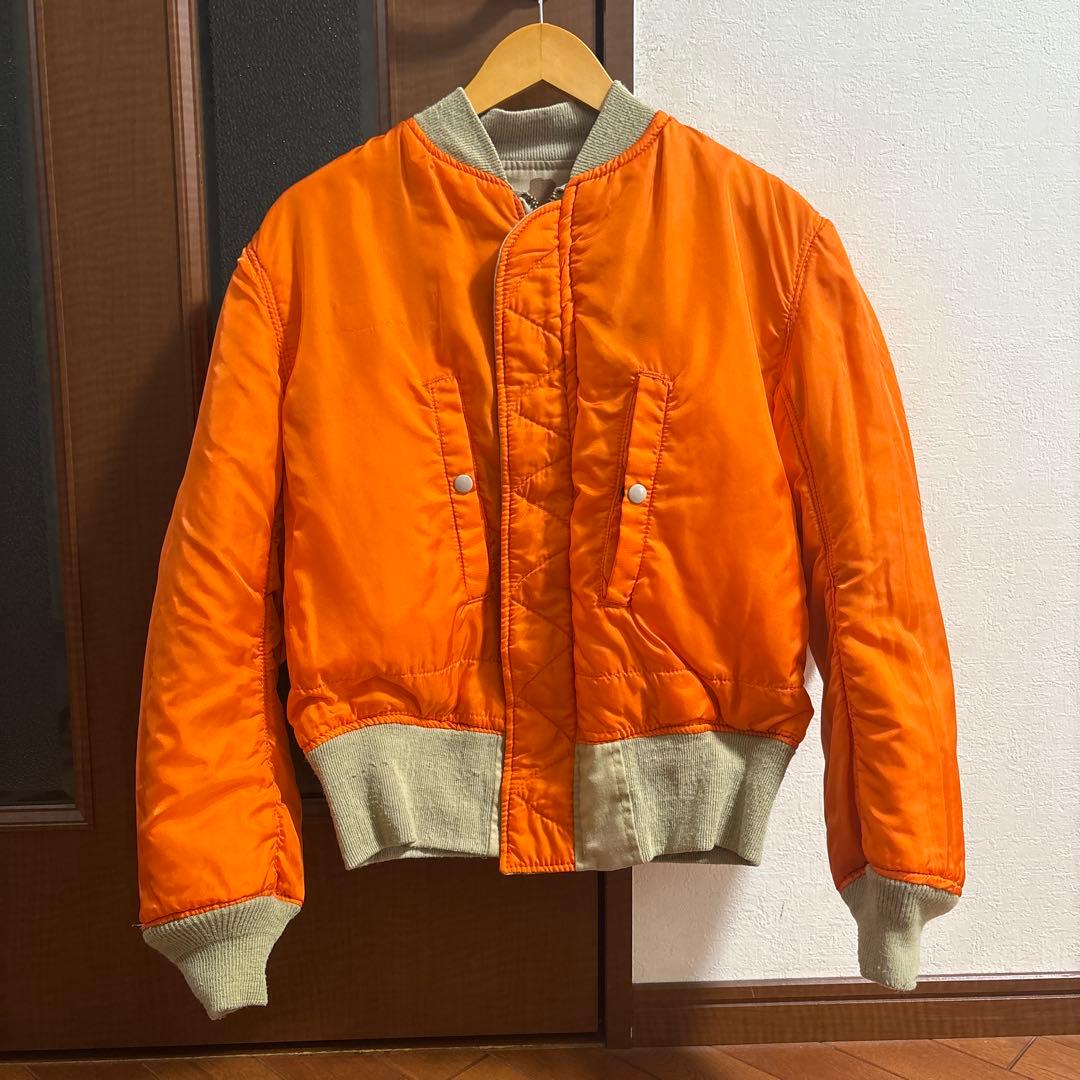 90's ma-1 デザートカモ　ALPHA