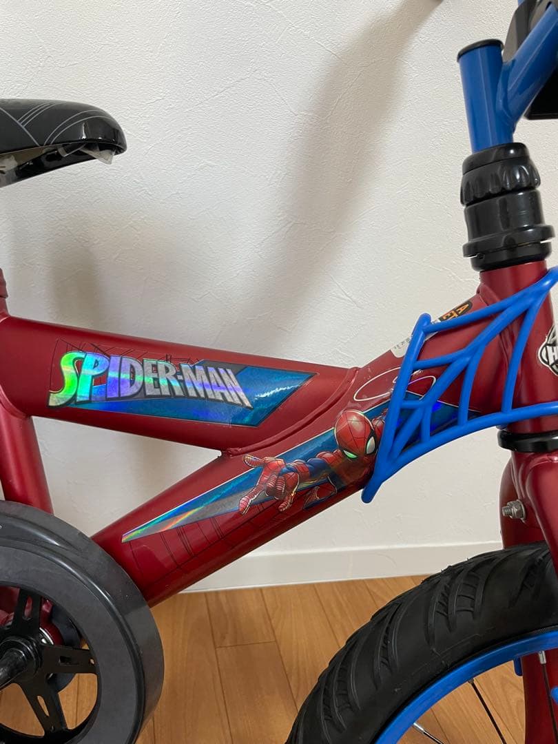 スパイダーマン　自転車　小学生