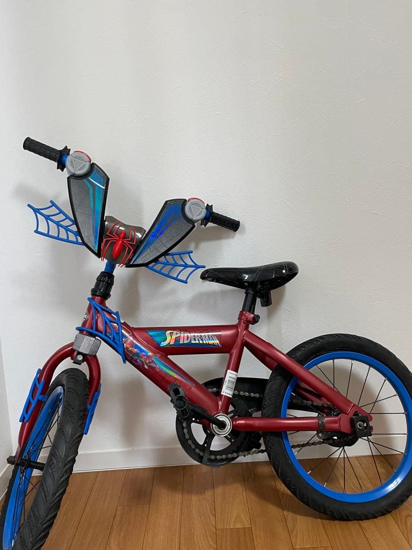 スパイダーマン　自転車　小学生