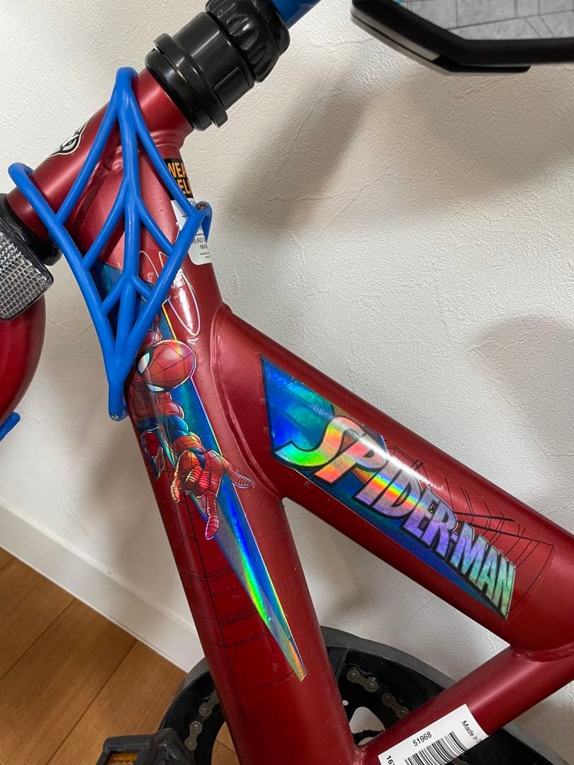 スパイダーマン　自転車　小学生
