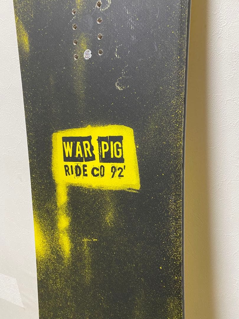 RIDE BOARD WARPIG Sサイズ 148cm パウダー