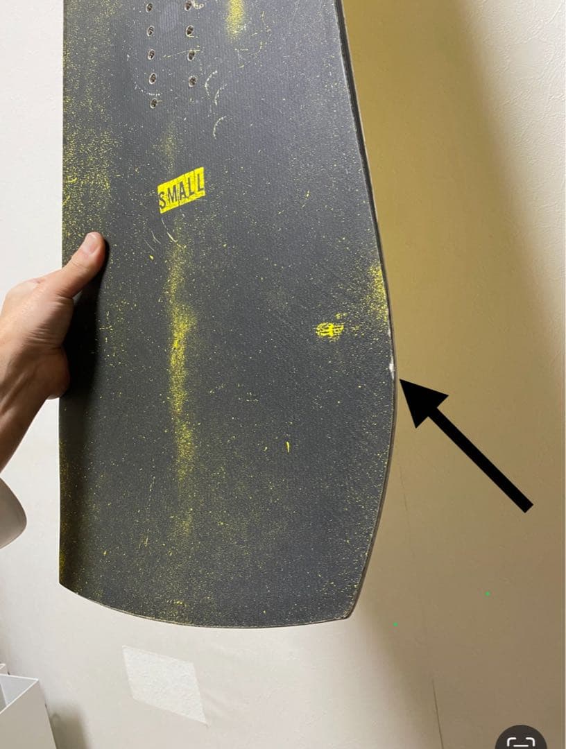 RIDE BOARD WARPIG Sサイズ 148cm パウダー