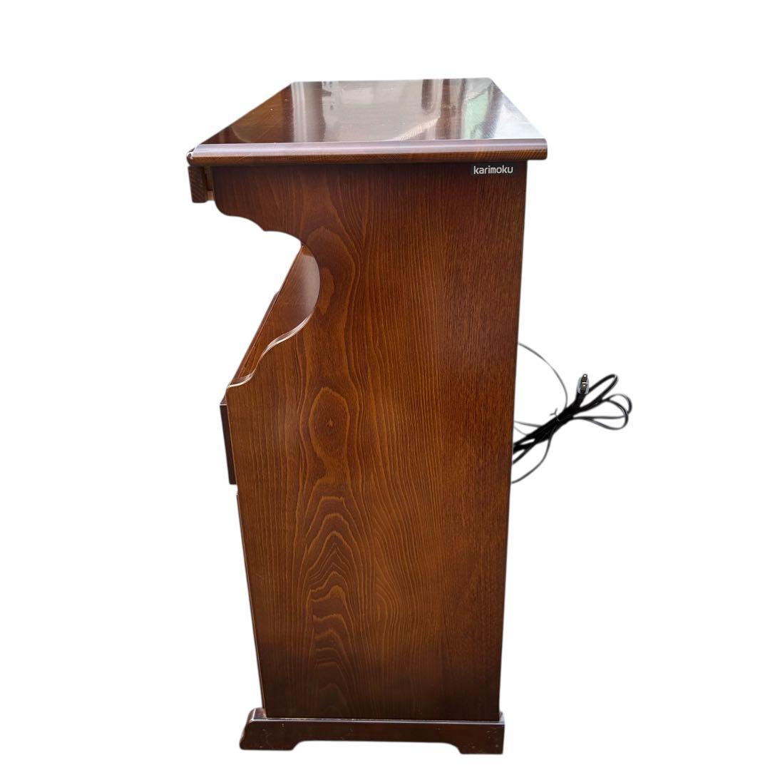 送料無料　Karimoku カリモク コロニアル 電話台 サイドチェスト