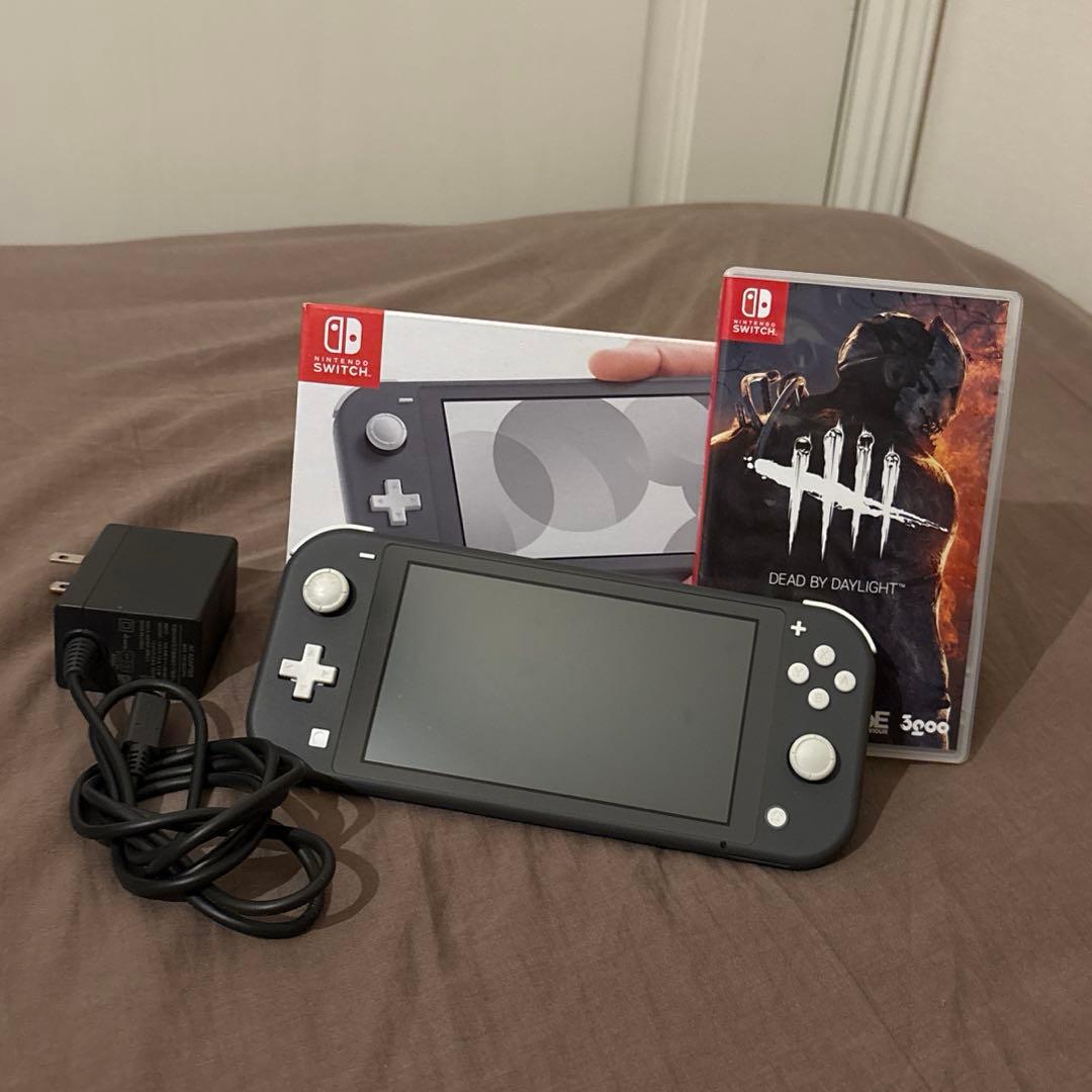 Switch Lite グレー　箱/デットバイデイライト付