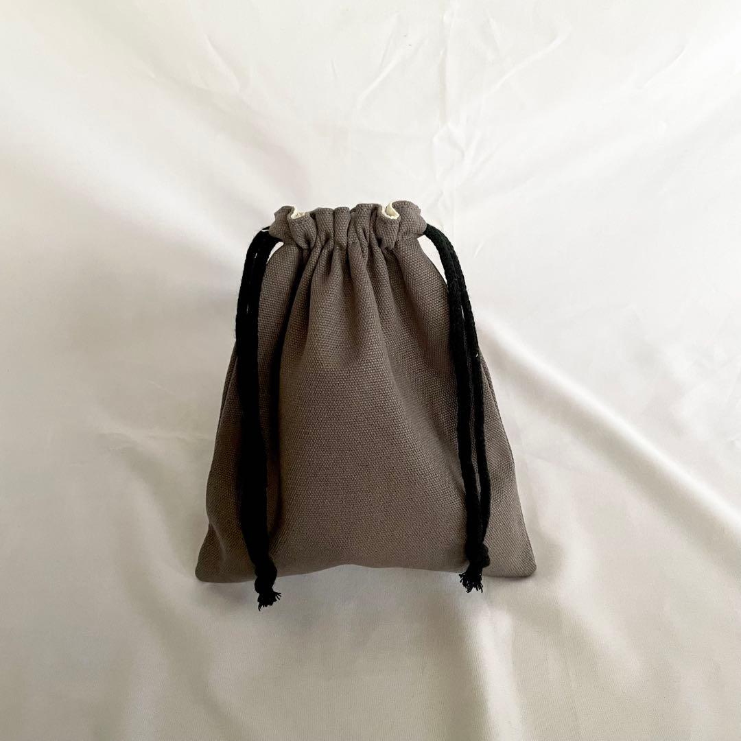 入園入学　レッスンバッグ　図書本バッグ　通園バッグ　グレー　無地　シンプル