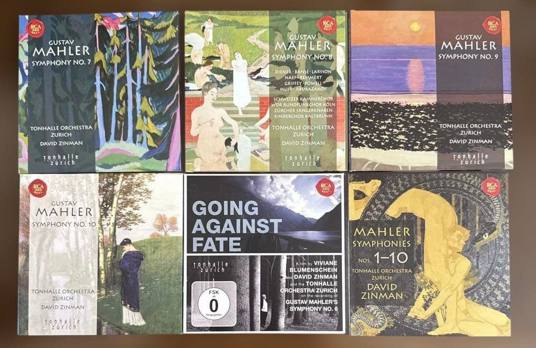 マーラーSymphonies No. 1-10 15SACD +1DVD