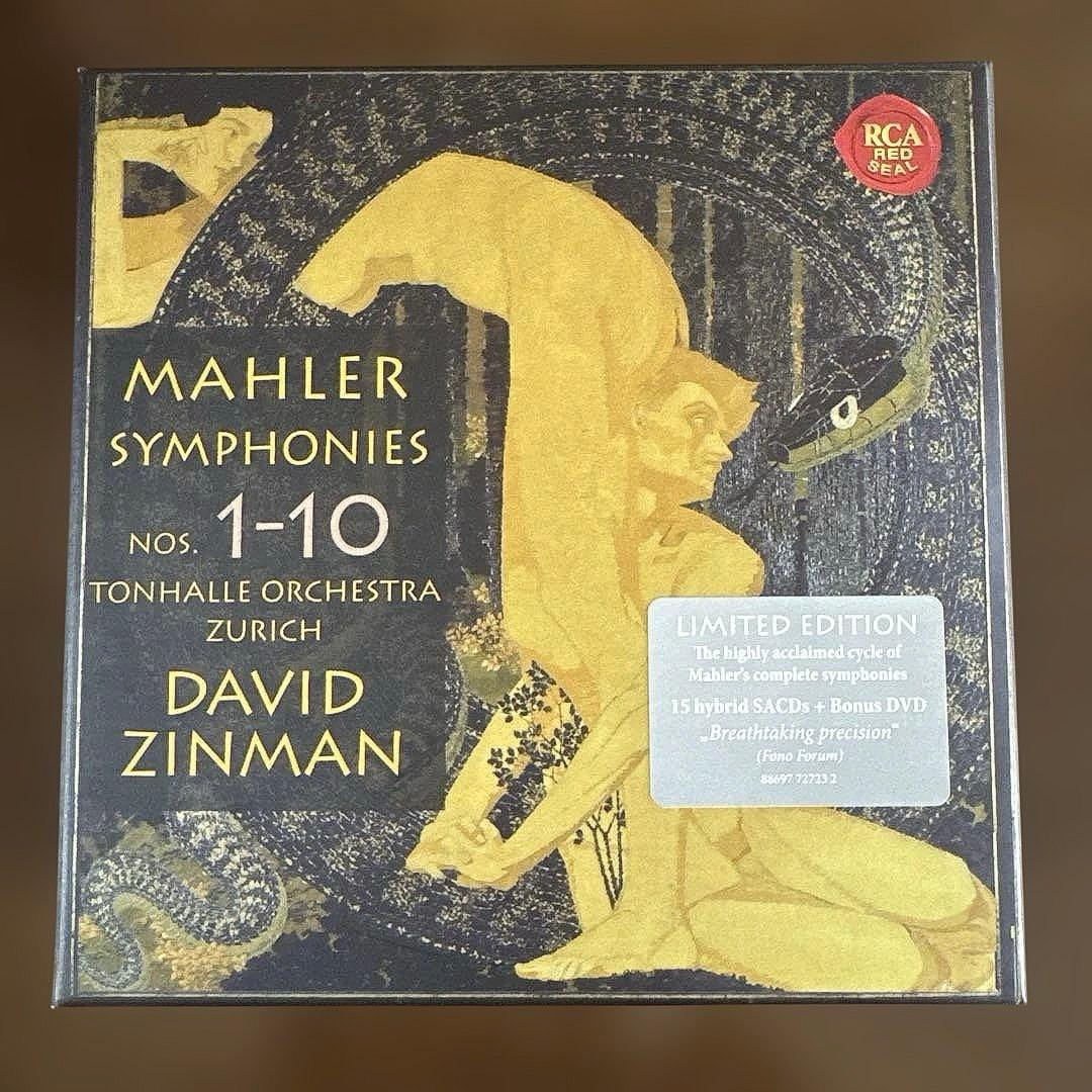 マーラーSymphonies No. 1-10 15SACD +1DVD
