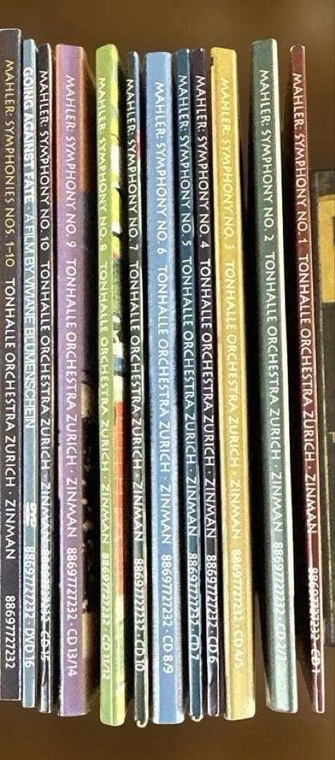 マーラーSymphonies No. 1-10 15SACD +1DVD