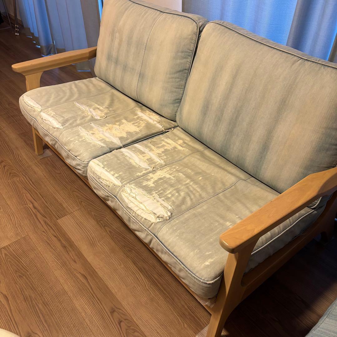 WTW TISMO デニムソファ　※6/1まで