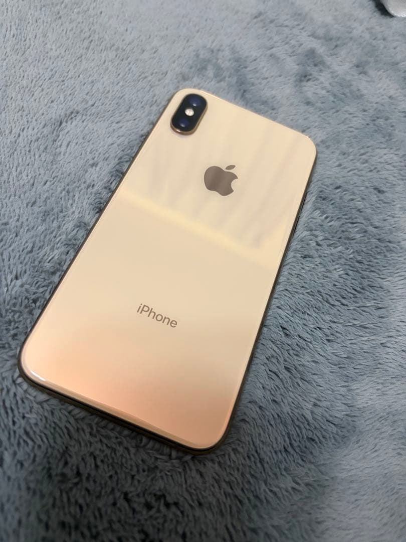 AppleiPhone Xs シャンパンゴールドsimロックなしバッテリー78%