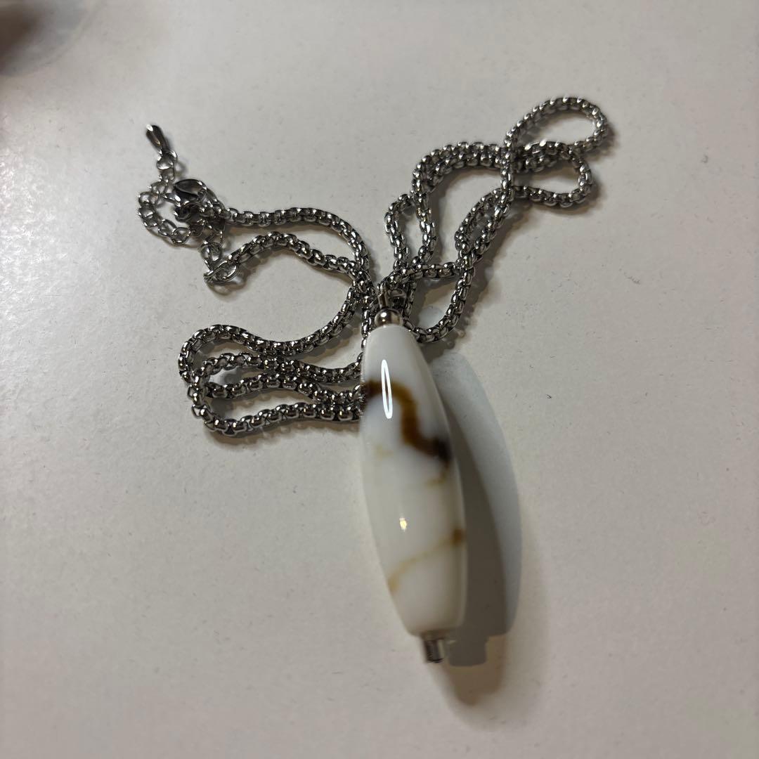 もう天珠が手に入らなくなるかも天珠を一つは持ちたい！綺麗な龍神天珠さま！真っ白！