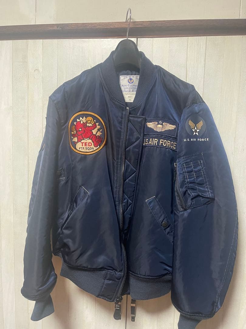 美品　Devil's Equipment MA-1 フライトジャケット