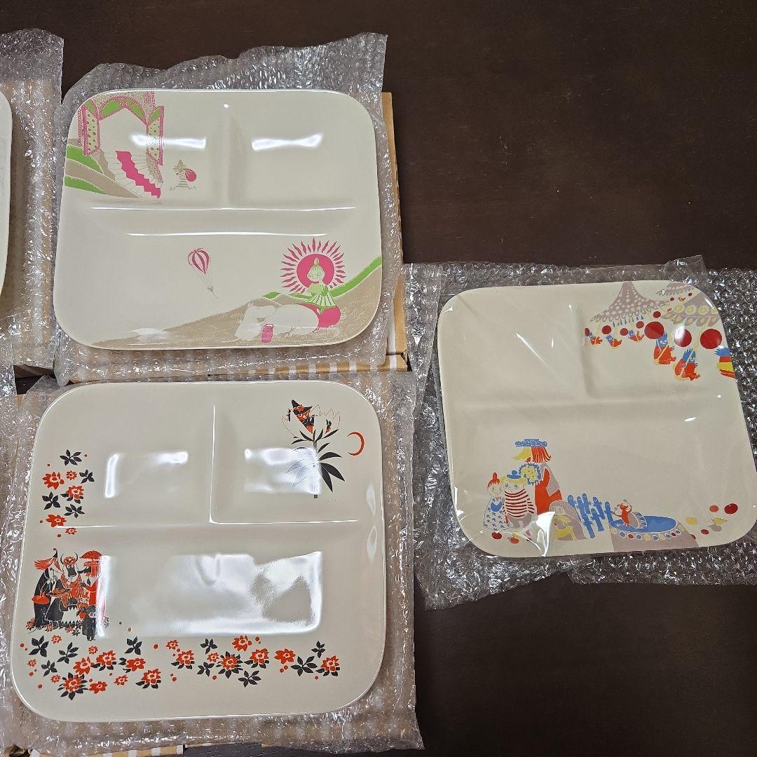 激安ムーミン　マンスリークラブ　ランチプレート　千趣会　7枚セット