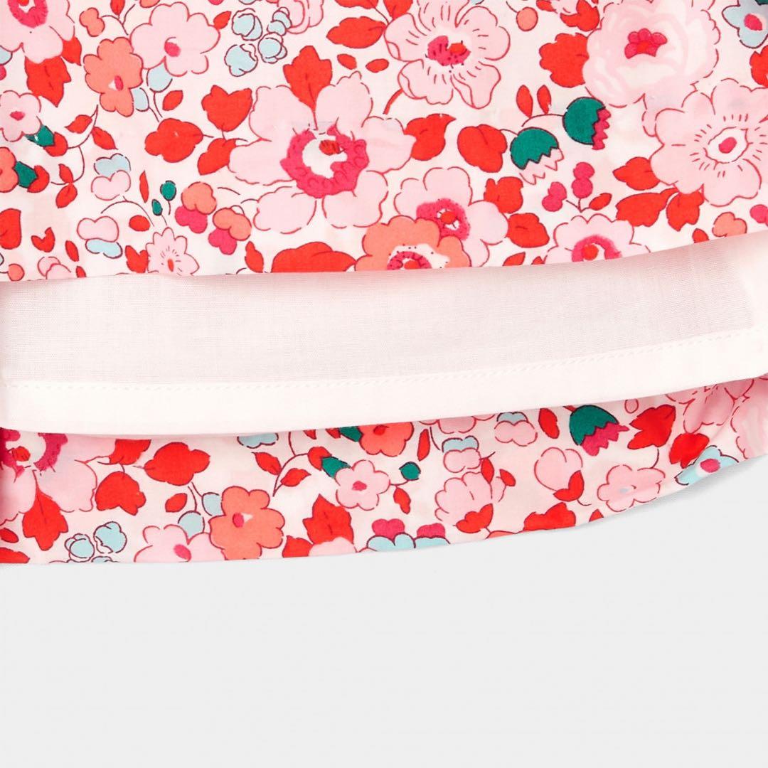 新品　Jacadi × LIBERTY コラボ 花柄　花柄 ワンピース　5A