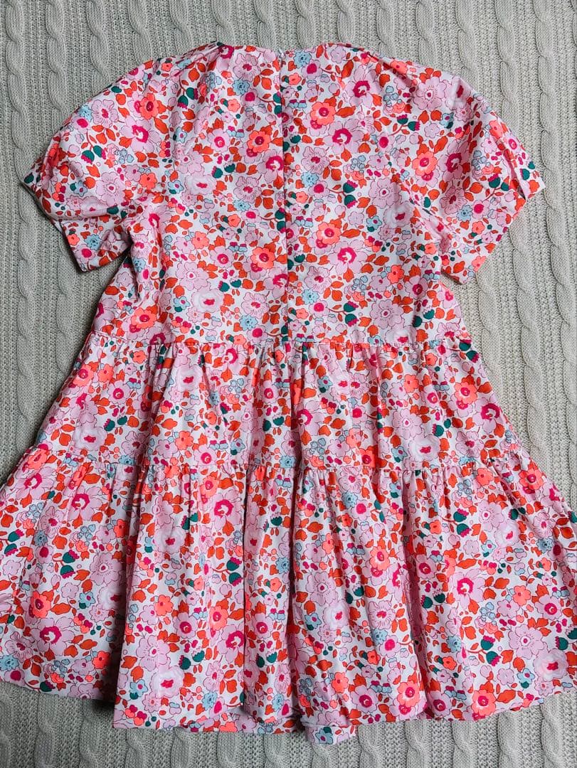 新品　Jacadi × LIBERTY コラボ 花柄　花柄 ワンピース　5A