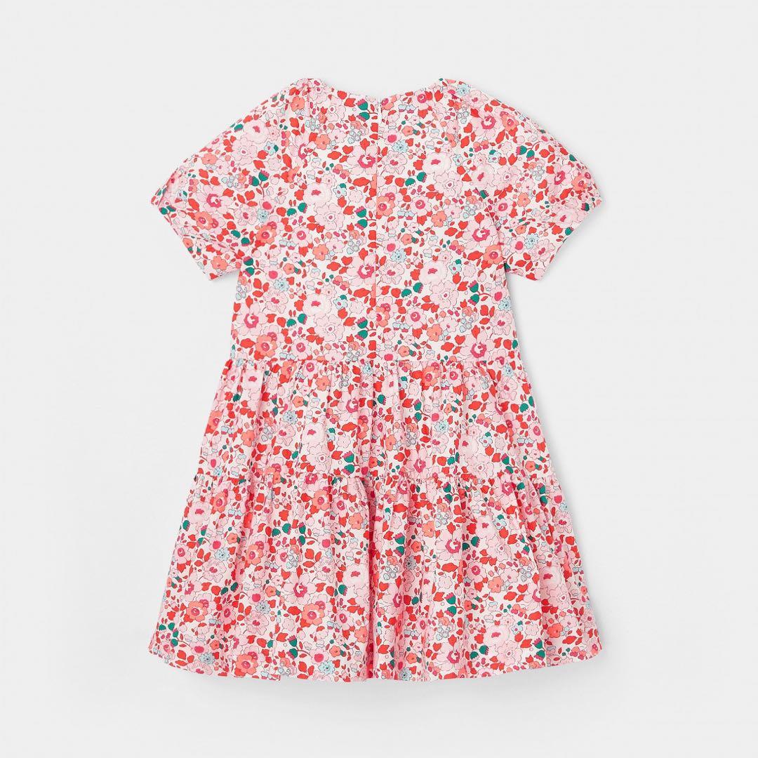 新品　Jacadi × LIBERTY コラボ 花柄　花柄 ワンピース　5A