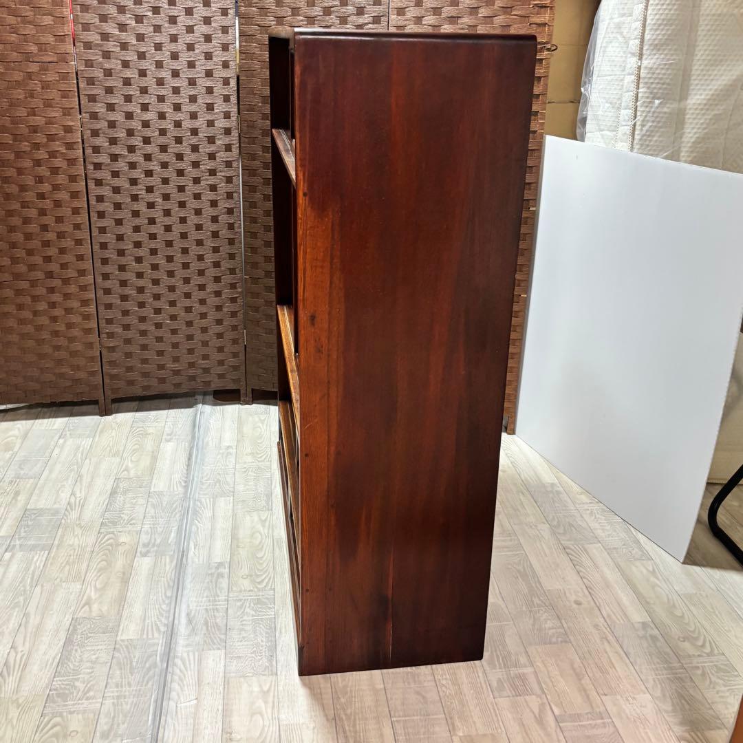 信州 松本伝統指物 和家具 欅家具 茶棚 茶箪笥 キャビネット 飾り棚 ケヤキ