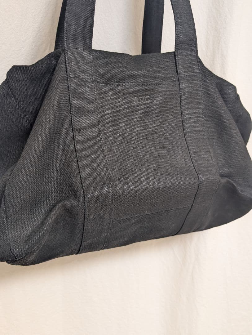 希少 A.P.C. アーペーセー ボストンバッグ ショルダー フランス製 麻