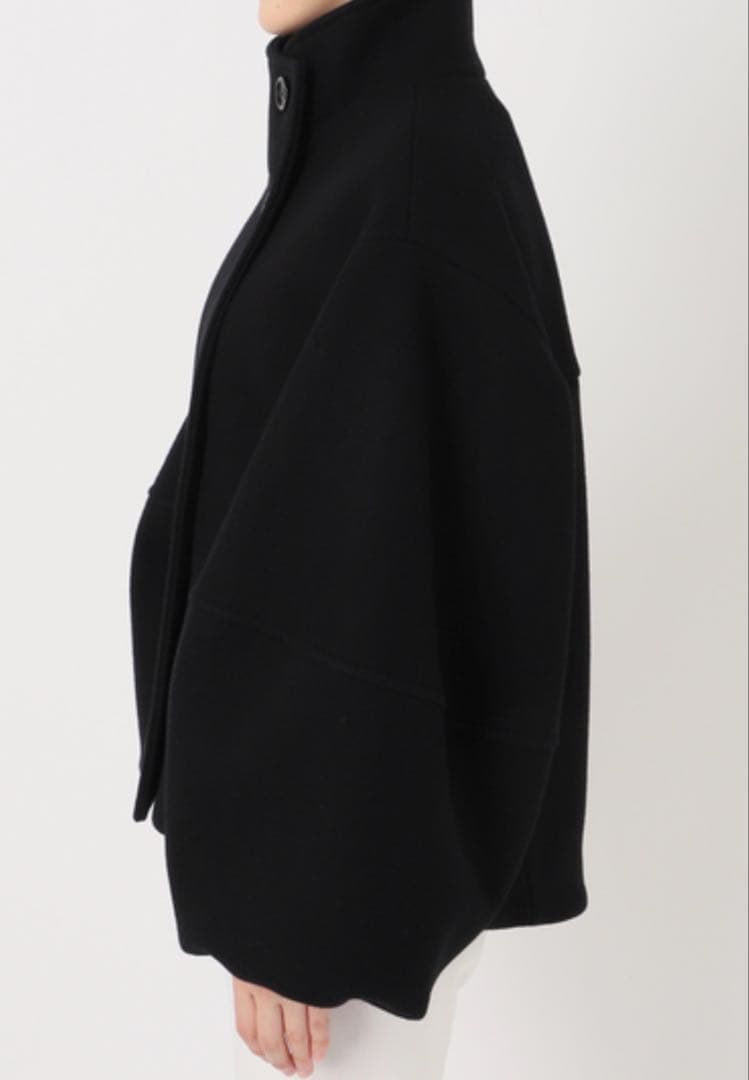 NOBLE メルトンパフスリーブショートコート　38サイズ