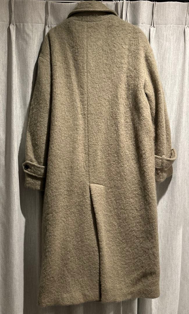 【トゥデイフル 】Shaggy Over Coat オリーブ 36