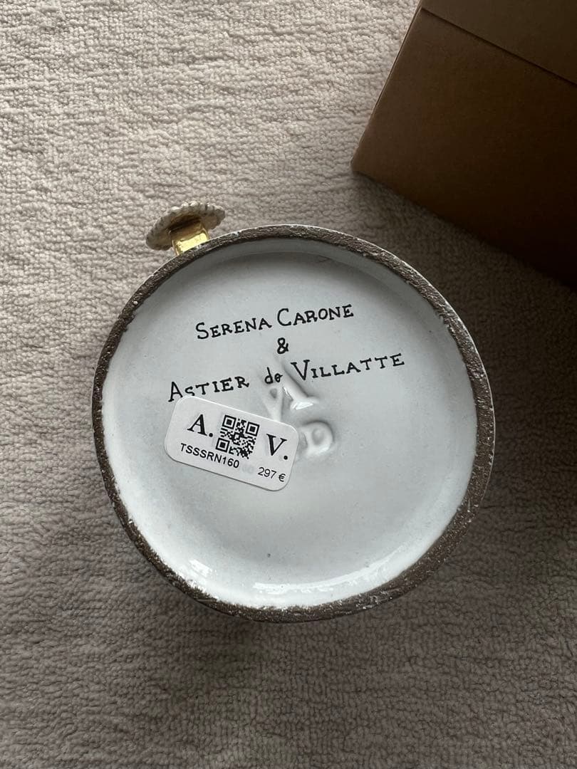 アスティエ Astier de Villatte ハート リングカップ