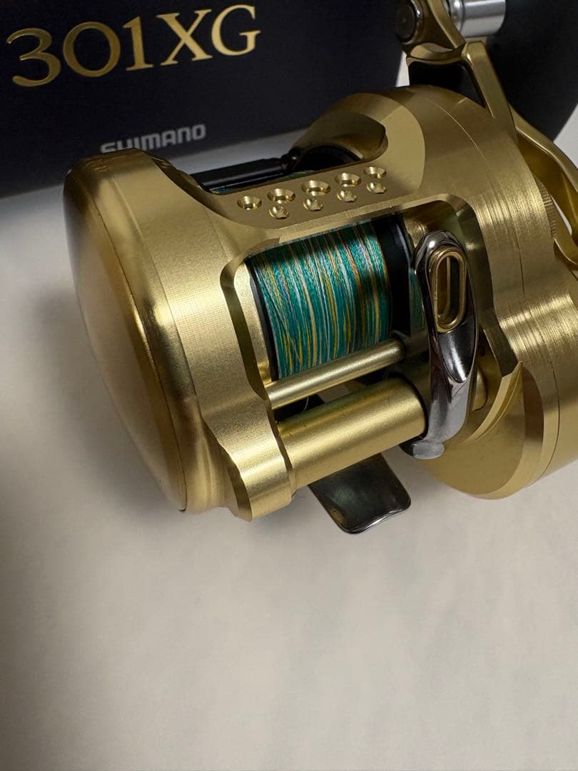 シマノ 22 オシアコンクエスト301XG 左巻き ベイトリール スロージギング