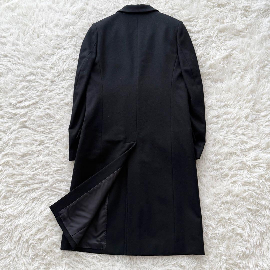 美品【Y's】チェスターコート　ウール　黒　2010AW サイズ3