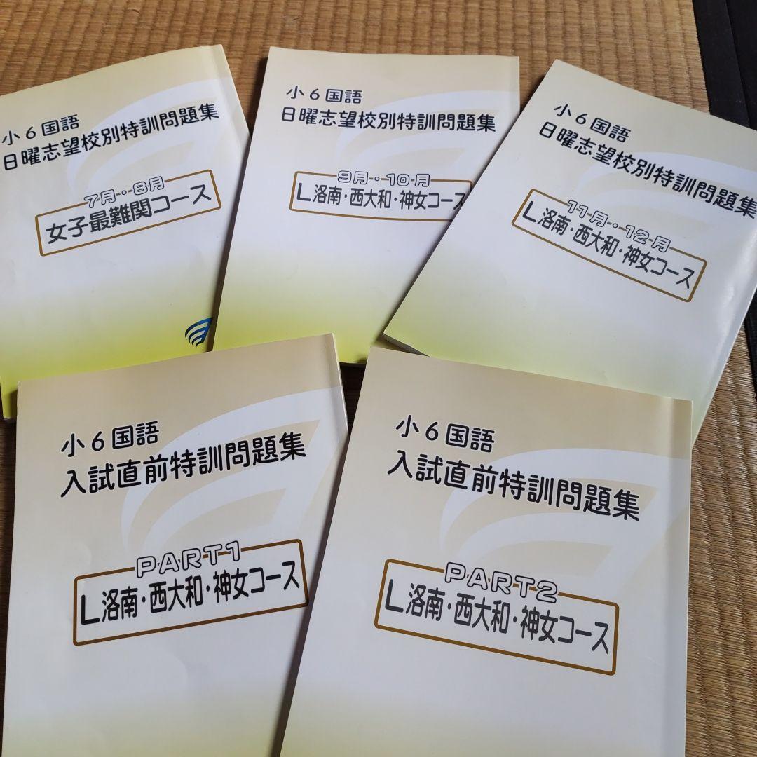 浜学園 小6 神女/洛南/西大和/女子最難関コース　日曜志望校別特訓