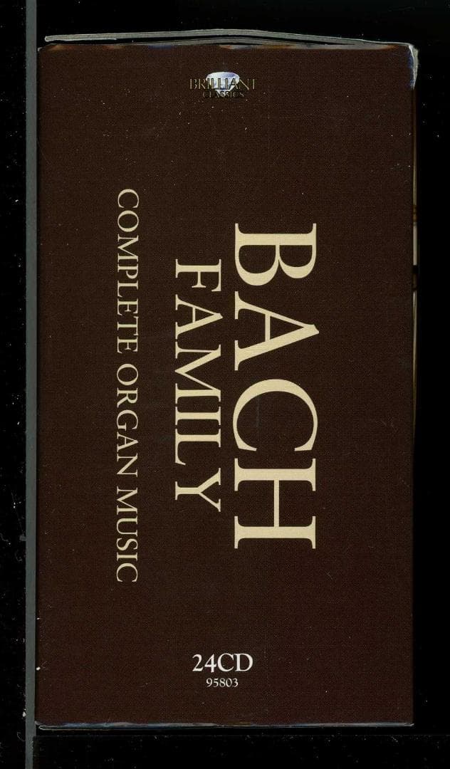 バッハ一族のオルガン曲集 ステファノ・モラルディ 24枚組